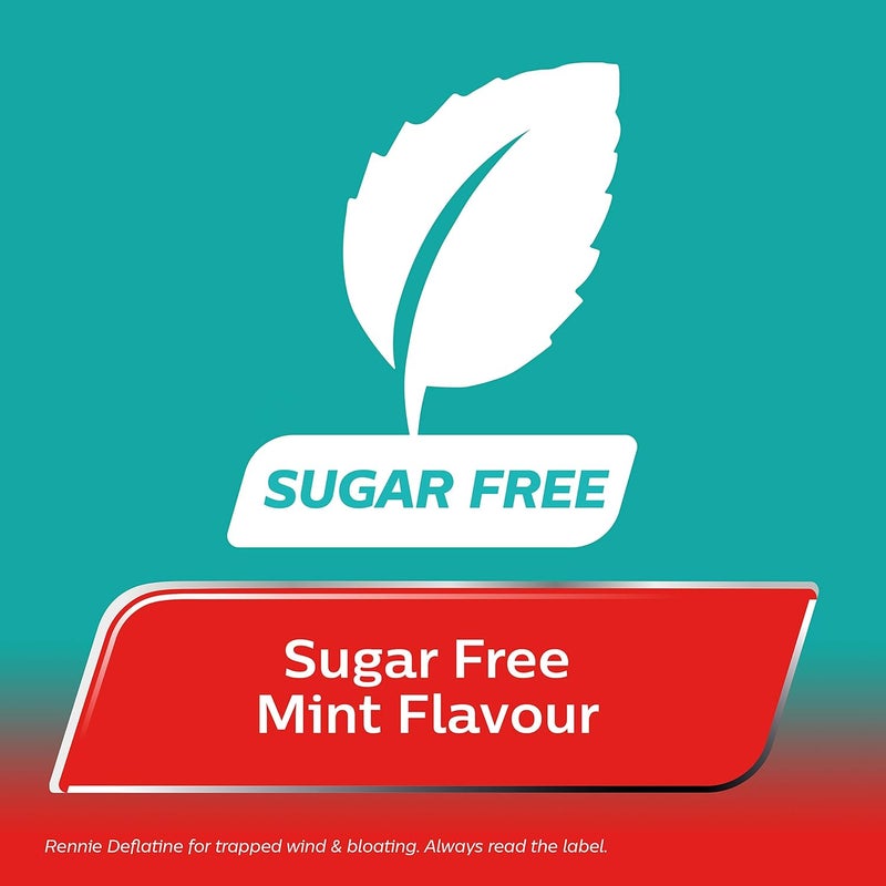 Rennie Deflatine Trapped Wind Relief Tablets - Image 5