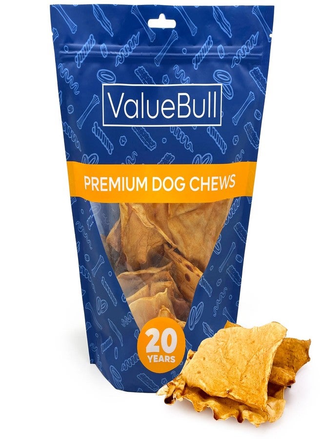 ValueBull USA Rawhide Chips, Chicken Infused, 25 Count - Natural & Safe, USA Beef Hide, Long Lasting, Chemical Free, No Artificial Flavors - Image 1