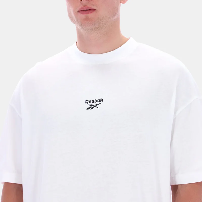Reebok White Reebok Melvin Mountain Short Sleeve Men's Tee - White for Men | Best Price UAE