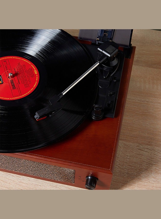 Bluetooth speaker retro phonograph gramophone vinyl record player Classic turntable playback Built-in Stereo Speaker 33/45/78RPM