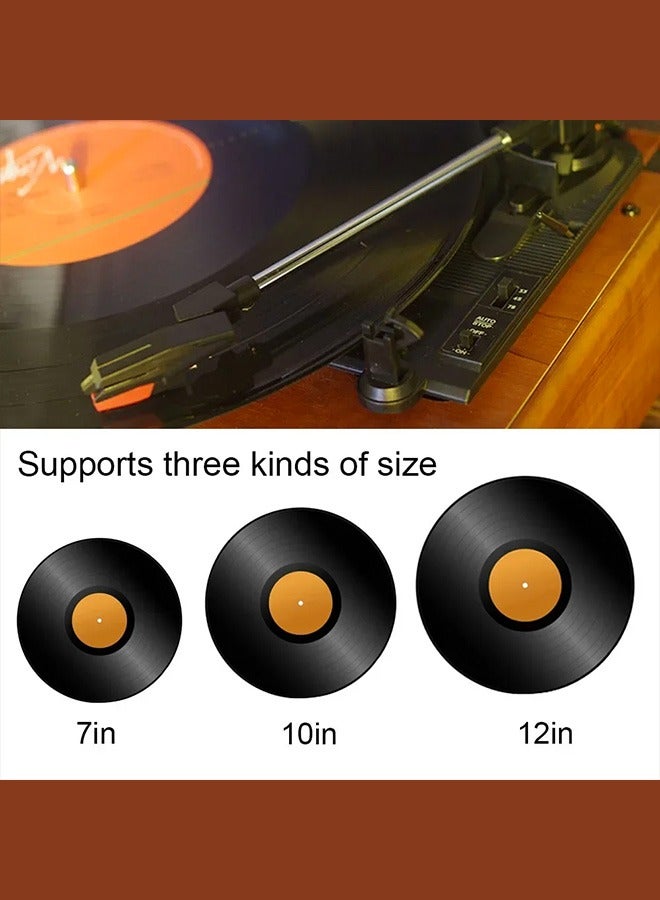 Bluetooth speaker retro phonograph gramophone vinyl record player Classic turntable playback Built-in Stereo Speaker 33/45/78RPM