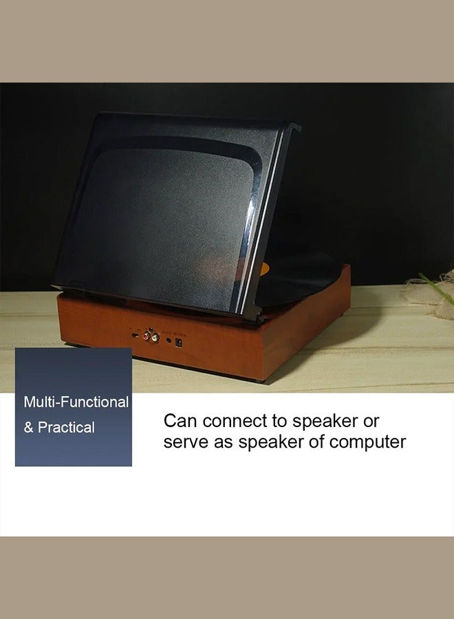 Bluetooth speaker retro phonograph gramophone vinyl record player Classic turntable playback Built-in Stereo Speaker 33/45/78RPM