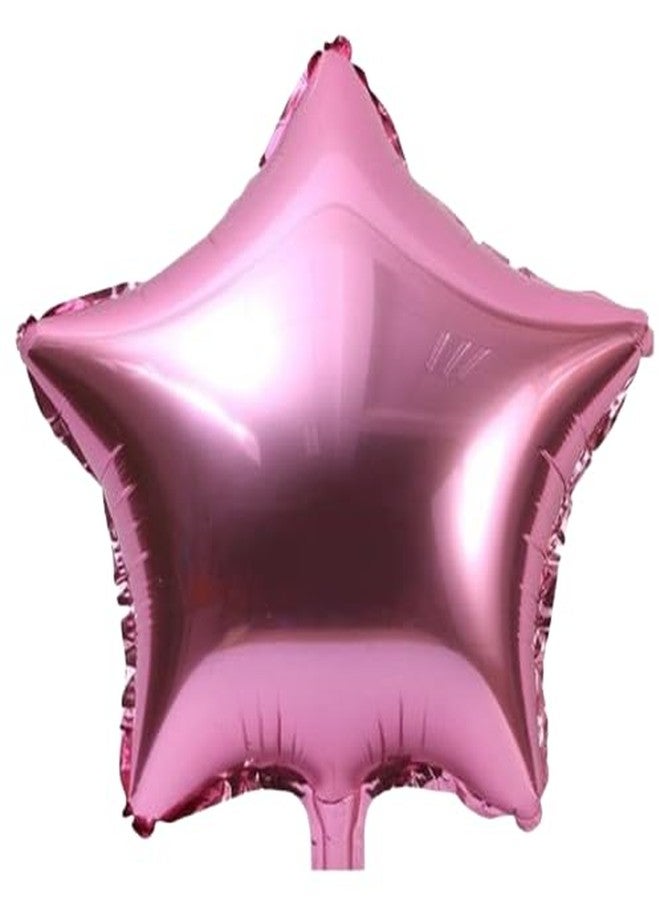 Fun Affairs Puppy Playtime Pink Monster Theme Foil Balloon Set - Cartoon Style Birthday Decoration Balloons with Heart & Round Printed Balloons for Kids Party Supplies, 5Pcs - Image 4