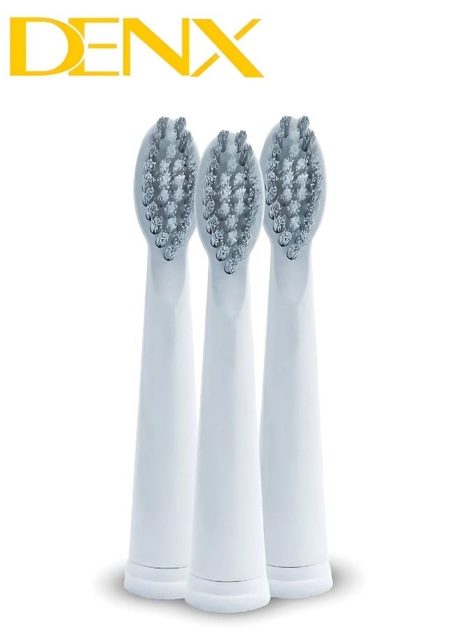 Denx Electric Toothbrush With 3 Brush Heads, Ultrasonic Motor, 5 Modes, Rechargeable, Ipx7 Waterproof, Electric Toothbrush For Adults And Teens Dx2579 - Image 4