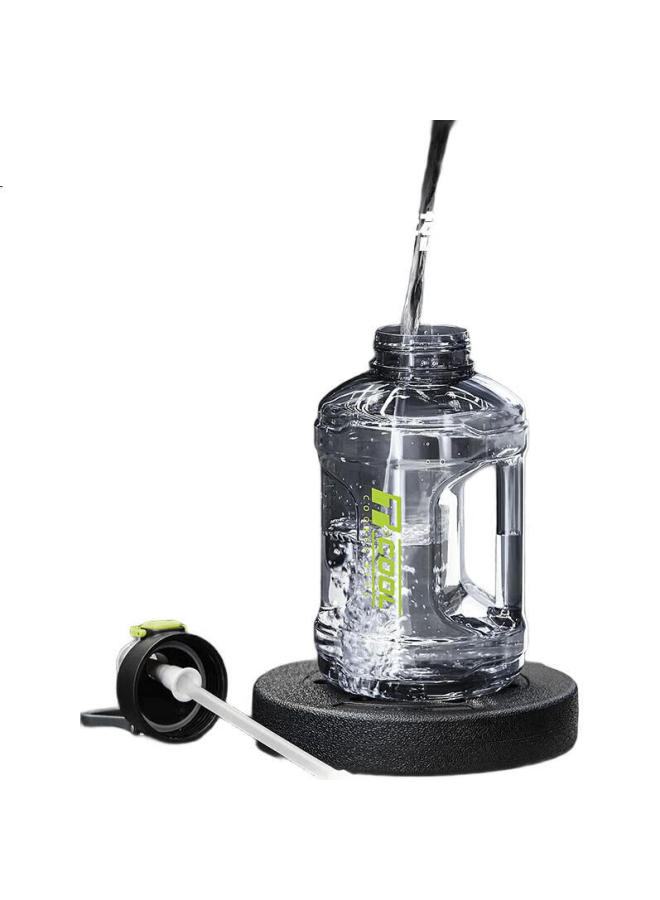 COOKER KING Chuidahuang Sports Water Bottle, Large Capacity, Plastic Water Jug, Black, 2200Ml - Image 2