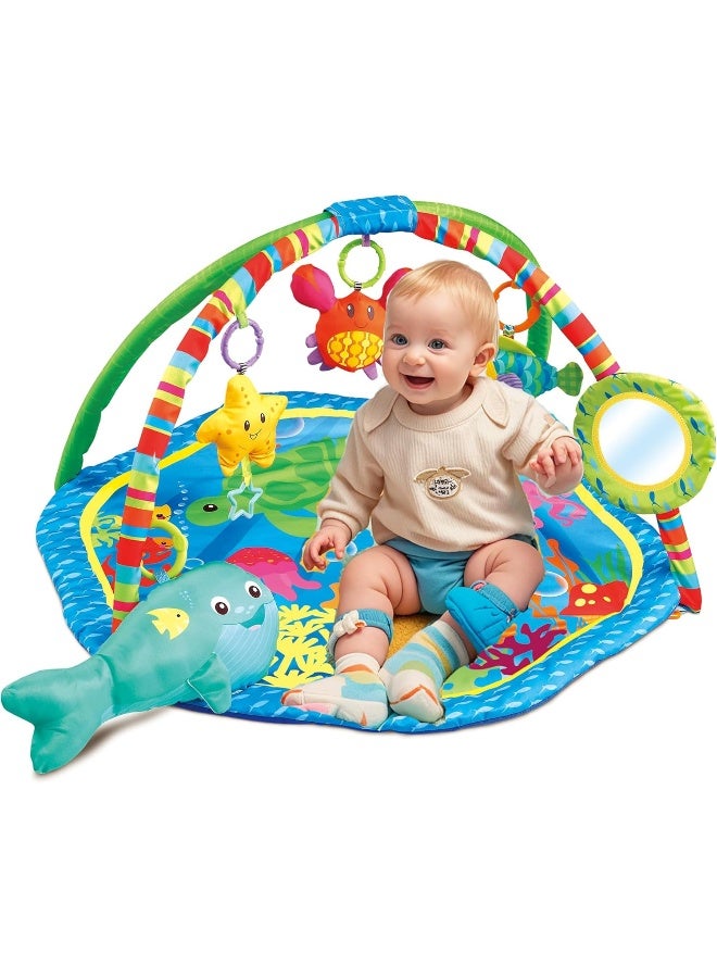 EMILYSTORES Princess Prince Baby Activity Play Gym Mats Ocean Park - Image 4