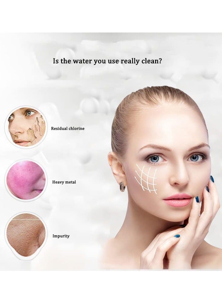 فيتامين ( ج ) دش فلتر ، الخزامى العطر - تصفية خالية من الكلور وغيرها من الملوثات ، سهلة التركيب ، تصفية مياه الاستحمام ، وجعل الجلد والشعر أكثر صحة ( الخزامى نكهة ) - Image 4