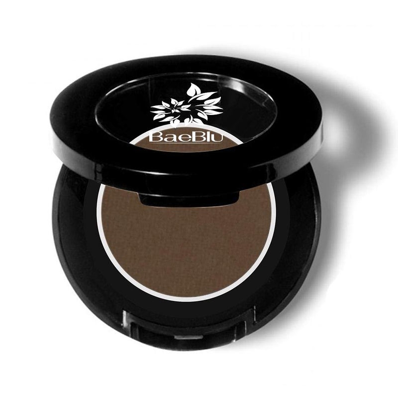 BaeBlu Organic Eyebrow Powder - Vegan Brow Tint for Shaping, Filling & Defining, 100% Natural - Smudge-Proof & Long-Lasting Conditioning - Cruelty-Free, Paraben-Free, Gluten-Free, Made in USA - Deep Brown - Image 1