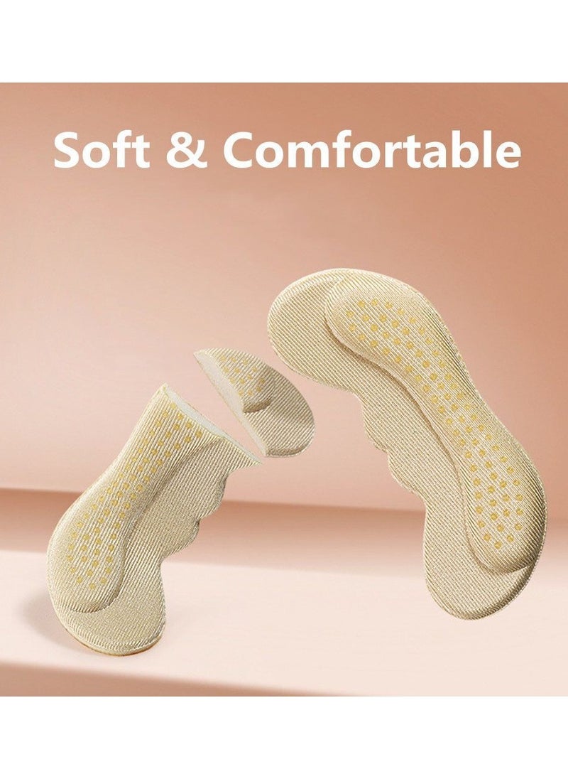 Generic - New heel protectors for women's shoes anti-drop heel and anti-wear feet shoe pads for high heels adjust size shoes accessories - Image 1