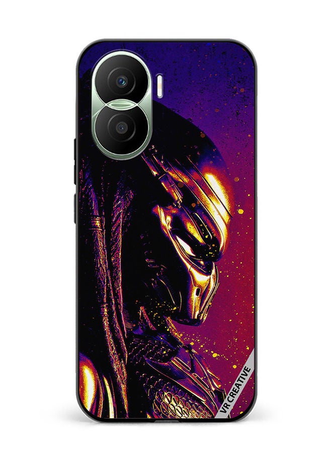 VR CREATIVE Protective Case Cover For Honor Play7T Pro Predator Design Multicolour - Image 1