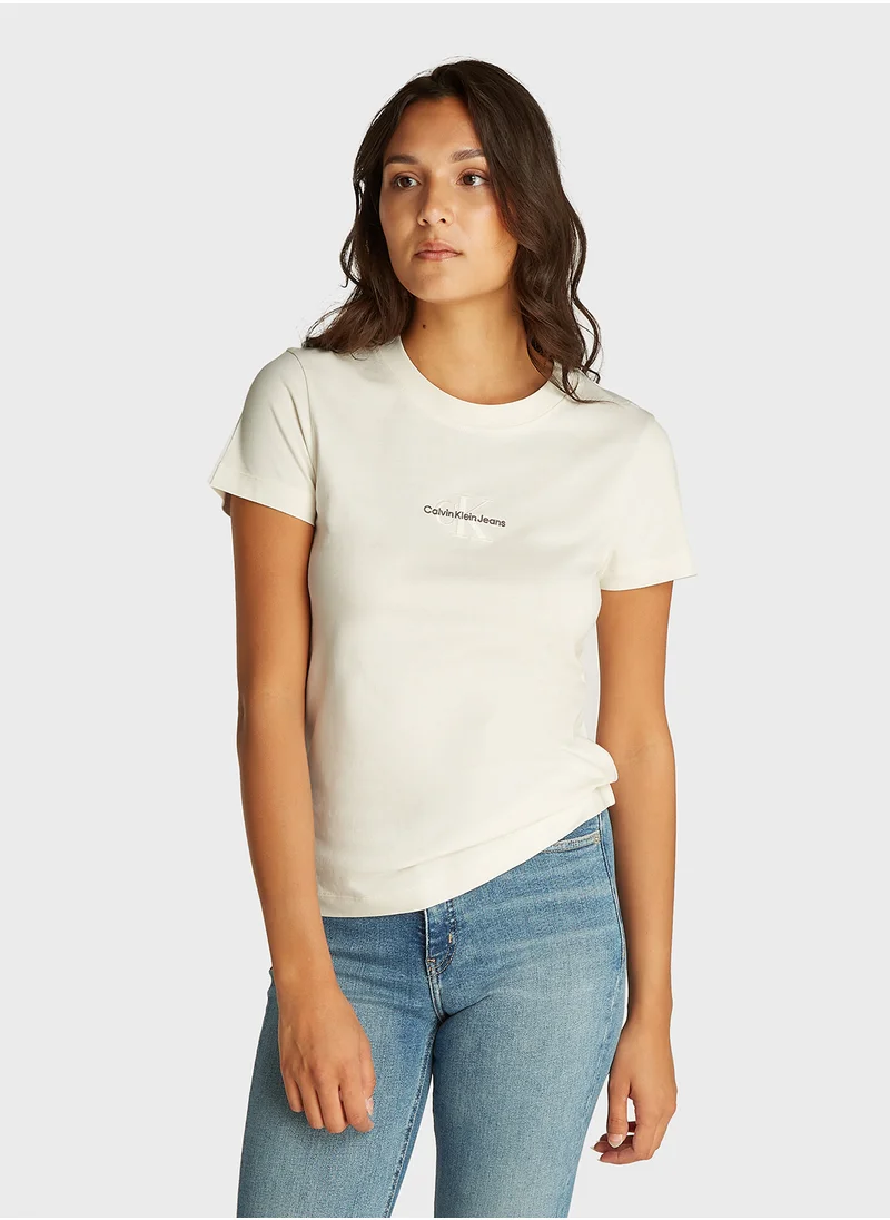 كالفن كلاين جينز Monologo Slim Tee