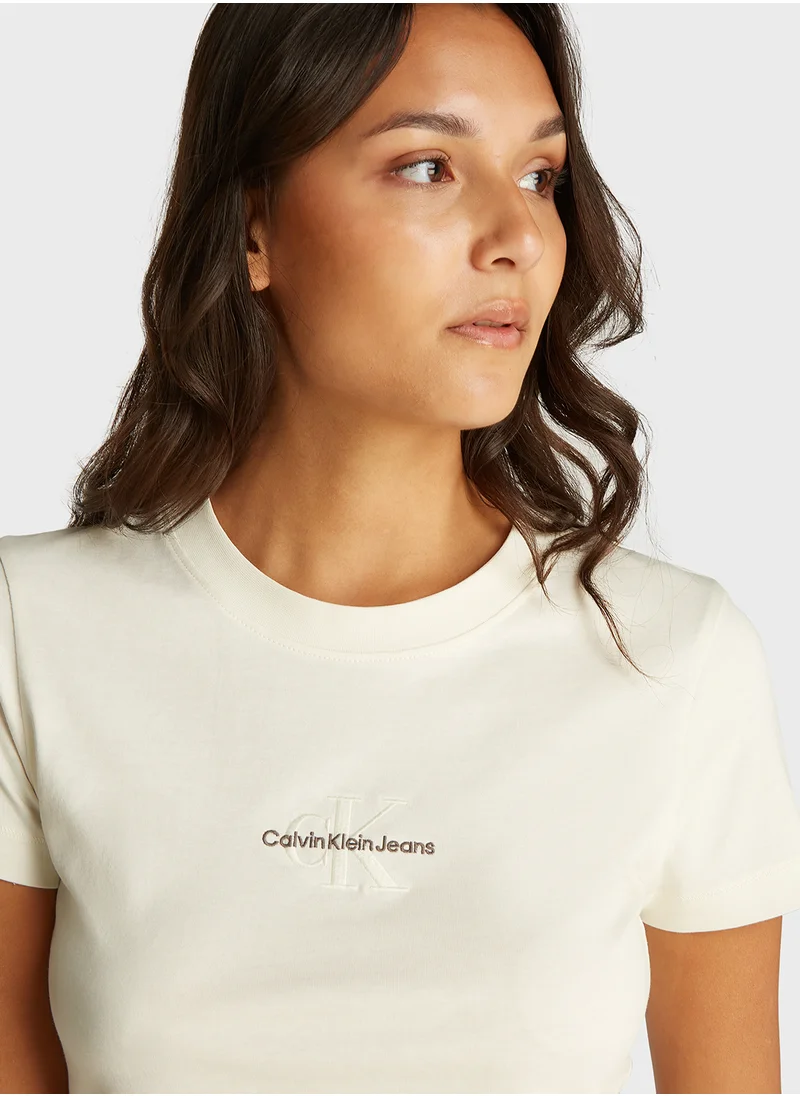 كالفن كلاين جينز Monologo Slim Tee