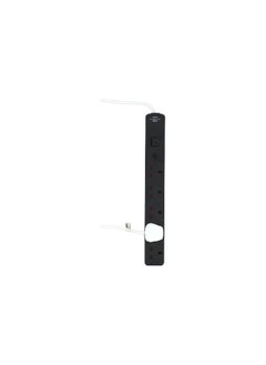 Brennenstuhl 5-Way 220V Angle Plug Extension Cord Black and White 3 m  - Image 3