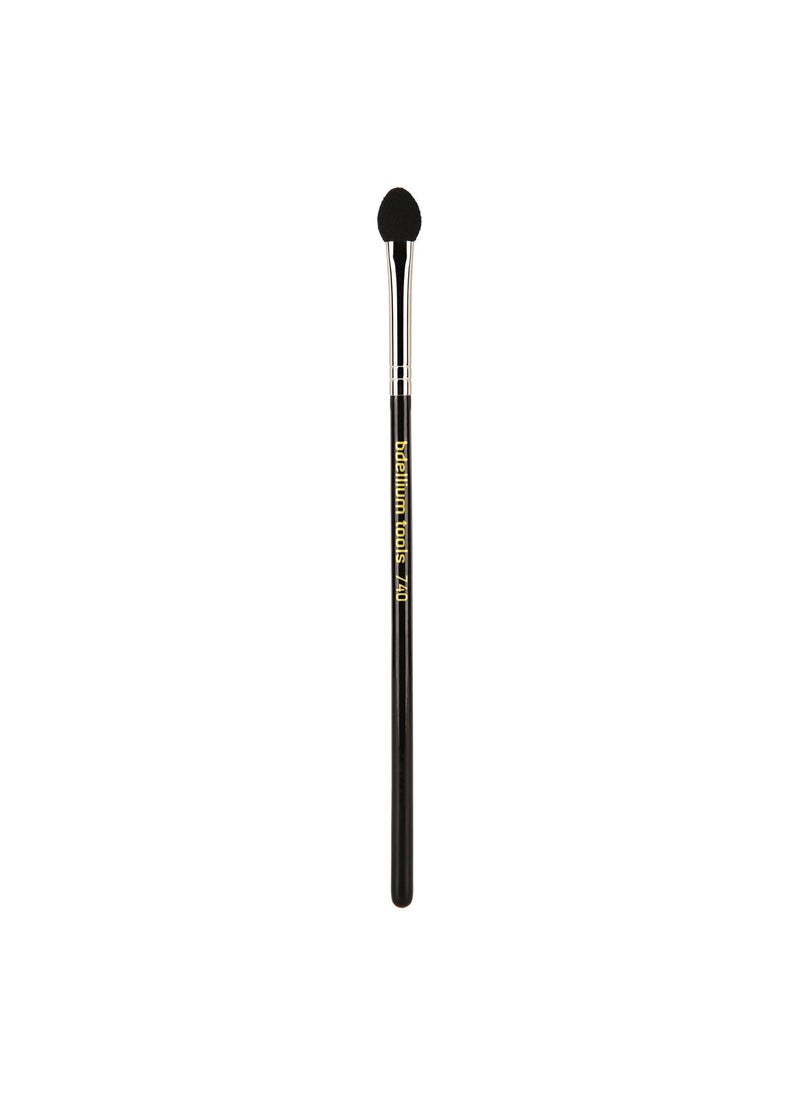 Bdellium Tools Bdellium Tools Professional Makeup Brush - Maestro Series 740 Sponge Applicator - With Soft Rubycell Foam, For Pristine Application for Eyeshadow Application (Black, 1pc) 