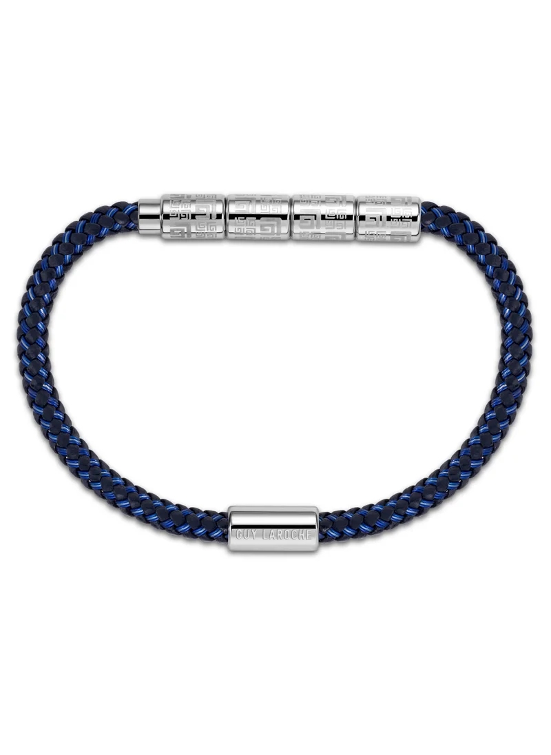 Guy Laroche Pierre Blue Cord Bracelet For Men