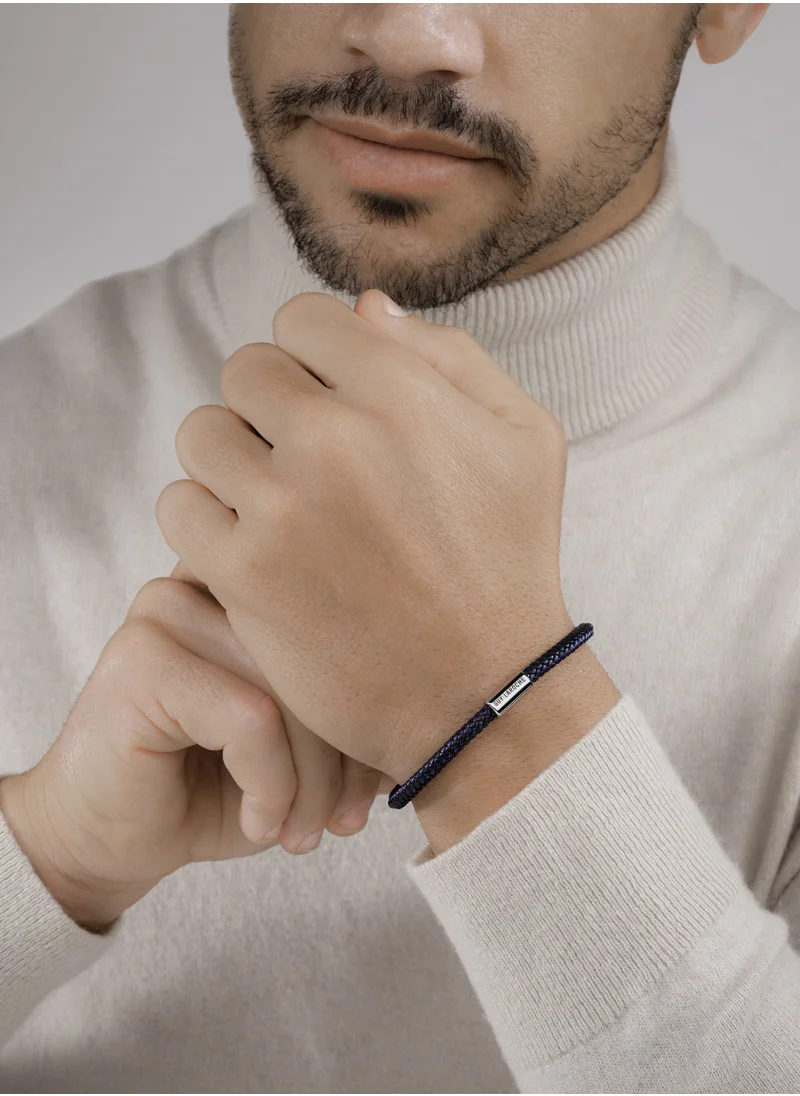 Guy Laroche Pierre Blue Cord Bracelet For Men
