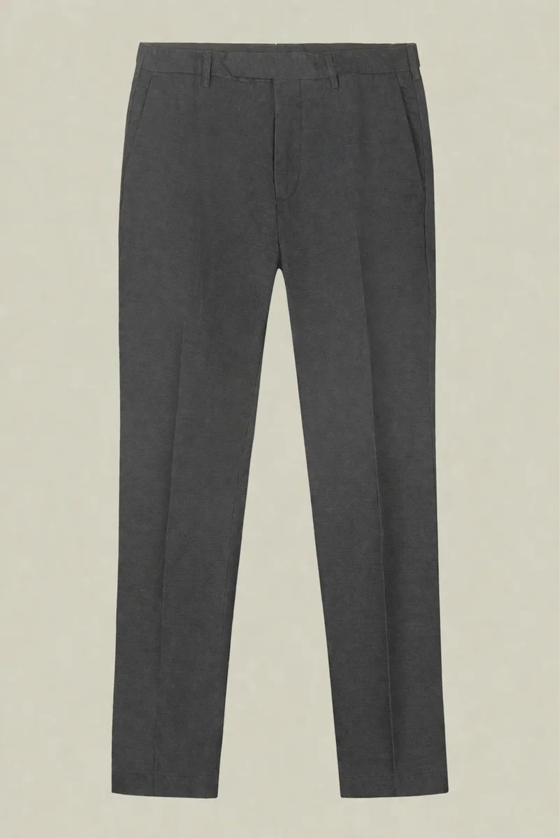 Classic regular fit men's trousers - Dk Grey