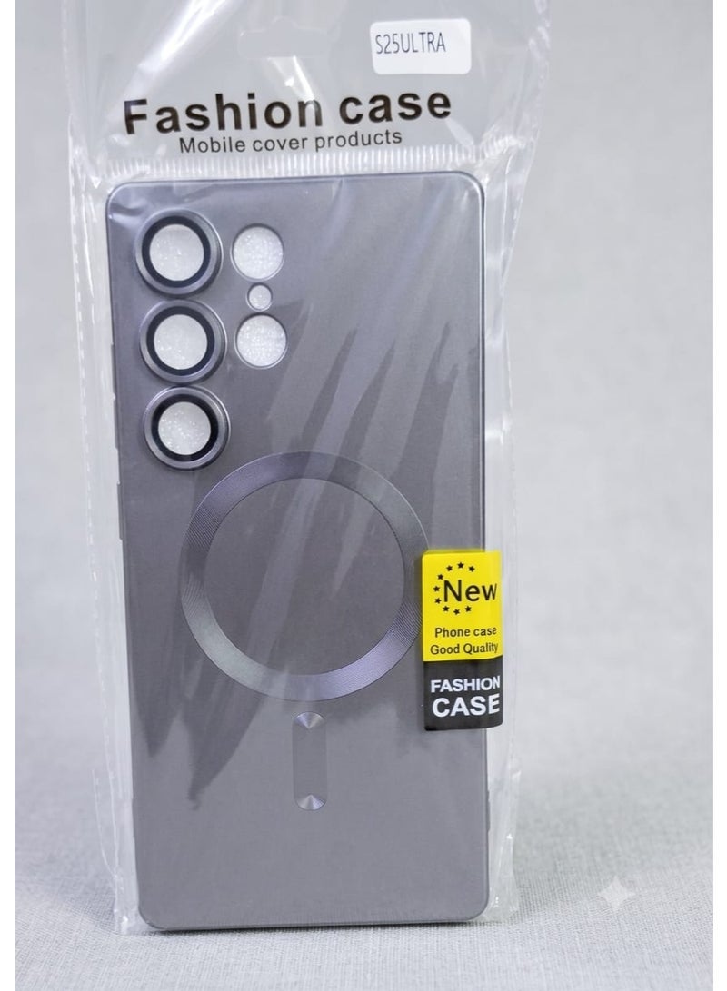 Samsung Galaxy S25 Ultra MagSafe Silicone Case Back Cover, Anti-Yellow Shockproof Back Cover,Durable & Accurate Cut-outs - Scratch, Dust & Smudge Protection, Slim Phone Cover with Strong Magnet for Samsung Galaxy S25 Ultra