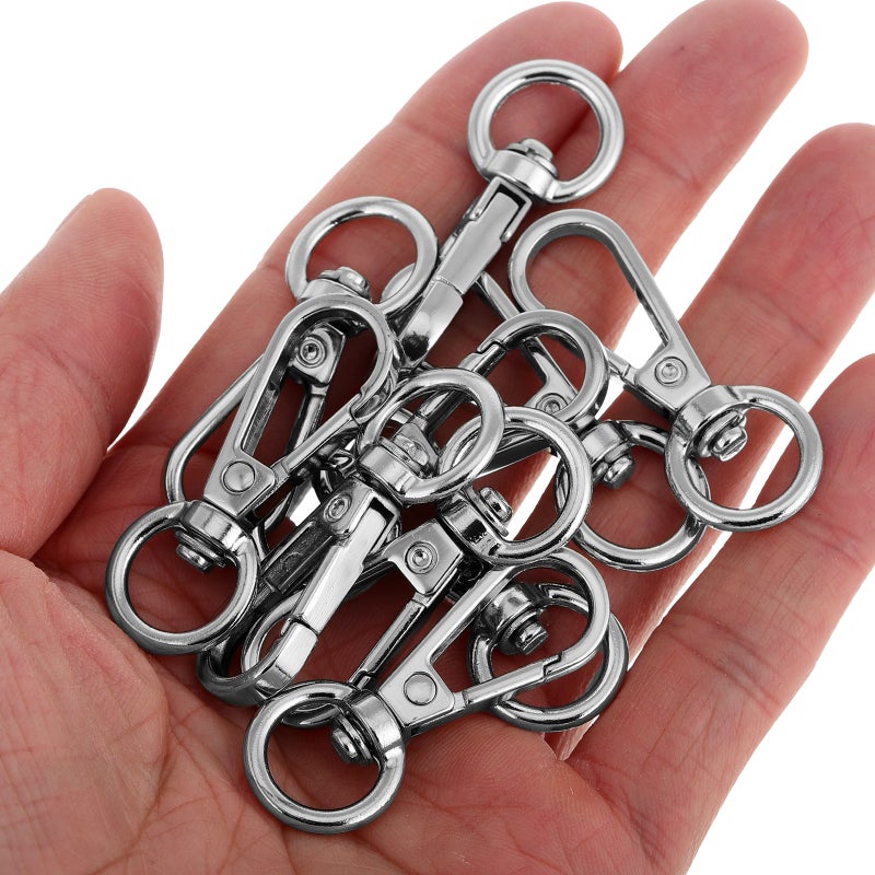 🔧 مشابك معدنية متينة لسلسلة المفاتيح مع خطاف دوار للهواتف والاكسسوارات - Image 4