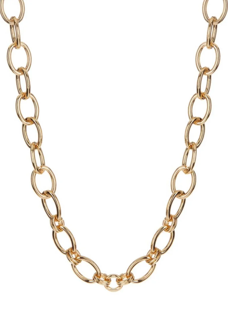 LUV AJ Cleo Chain Necklace-Gold