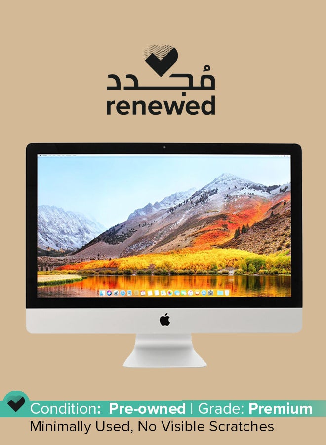 Apple Renewed - iMac A1420 (2013) Desktop With 27-Inch Display, Intel Core i5 Processor/4th GEN/8GB RAM/1TB HDD/2GB Nvidia GeForce GTX Graphics Silver - Image 1