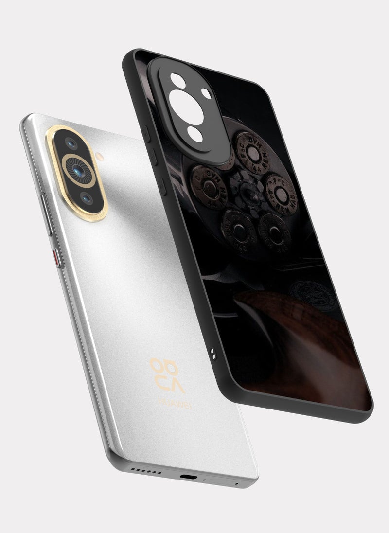 بكسلات كفر هواوي نوفا 10 برو مسدس محالة اسود - Image 2