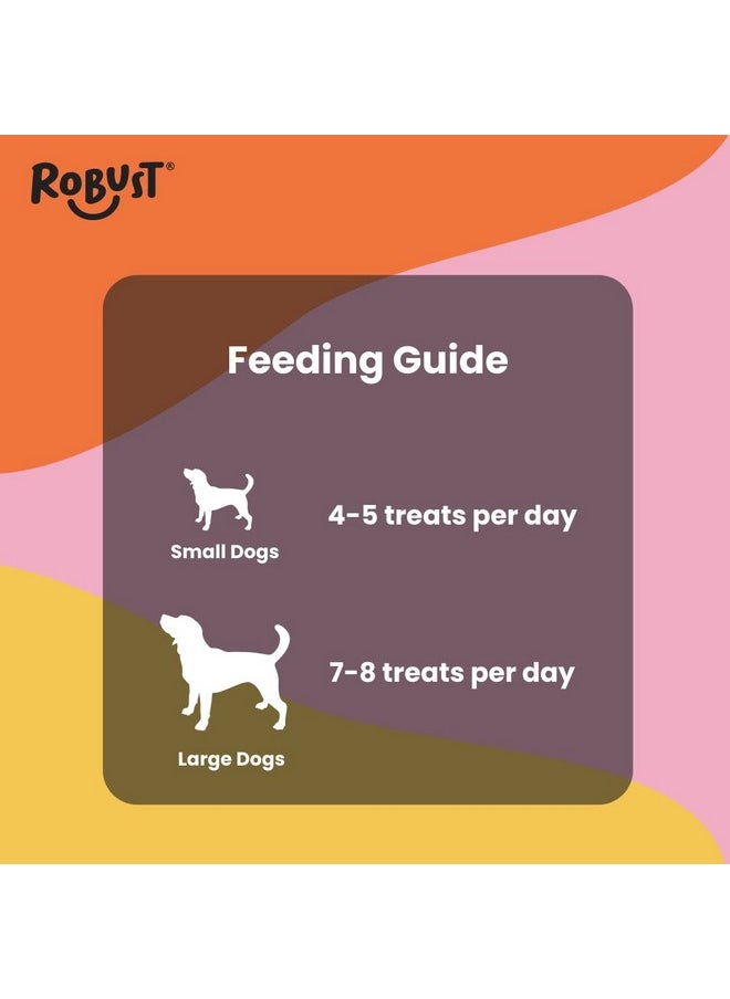 ROBUST ROBUST Hearty Pet Treats (Skin & Coat Care) for Pets with Fish Oil | Dog Treats for Training with Advanced Nutrition | Oven Baked Biscuit for All Breeds & Life Stages for Healthy and Glossy Coat  - Image 4
