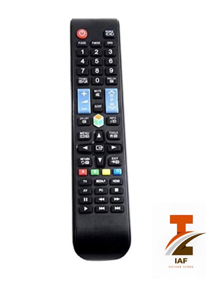 IAF Remote control soft buttons For All TCL TV LCD/LED Black