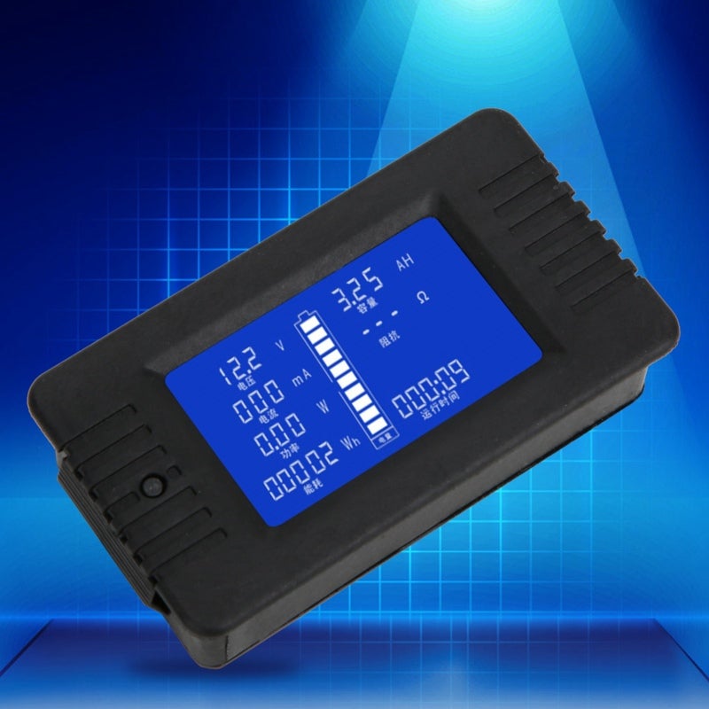 Battery Tester 0-200V 0-300A LCD Display 9 Measurement Parameters Voltage Current Power - High Accuracy Chip Control for Various Battery Types - Image 5