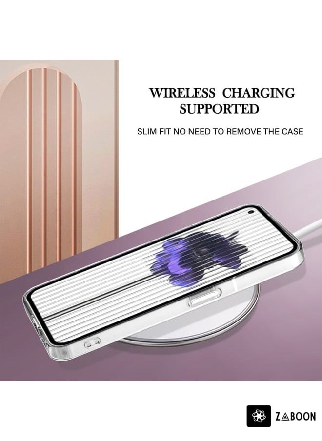 Zaboon Protective Case For Nothing Phone 1 Electroplating IMD Splicing Marble TPU  - Image 3