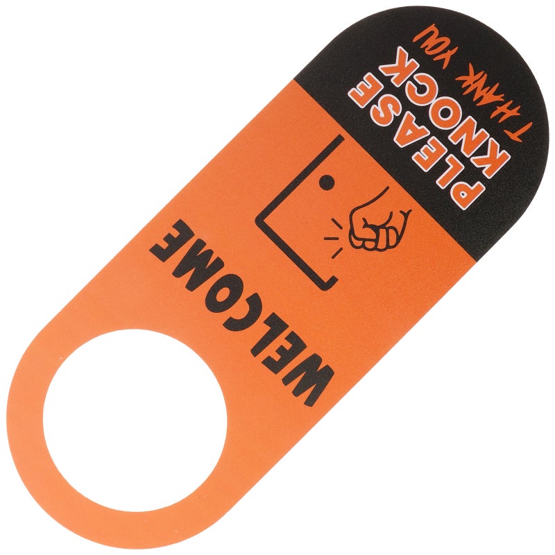 Door Hanger Sign Office Door Knob Hanger Sign Please Knock Door Sign Sign - Image 1