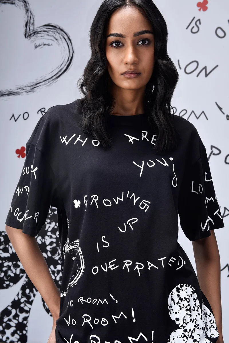 Genes Lecoanet Hemant Scribble Bunny T-Shirt