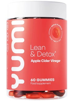 Yumi Nutrition Apple Cider Vinegar Gummies With The Mother X 60-1000Mg Apple Flavour  - Image 1