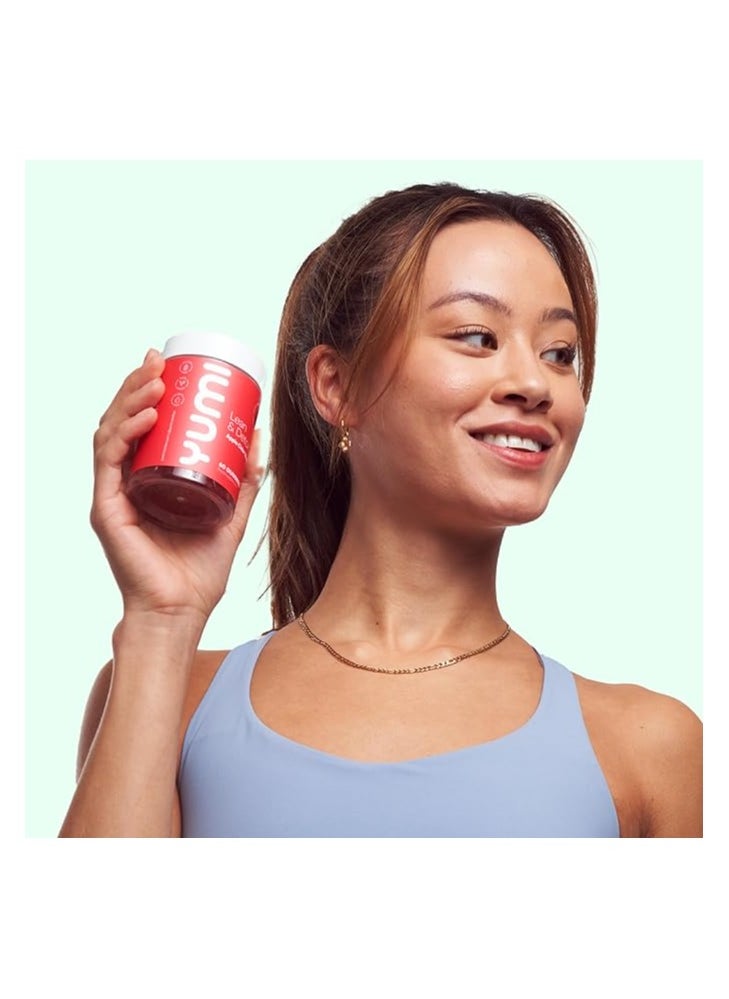 Yumi Nutrition Apple Cider Vinegar Gummies With The Mother X 60-1000Mg Apple Flavour  - Image 4