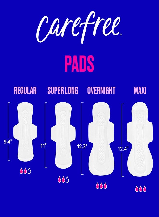Carefree Maxi Pads for Women, Overnight Pads with Wings, 28ct | Carefree Pads, Feminine Care, Period Pads & Postpartum Pads | 28ct (Pack of 1 - Image 5