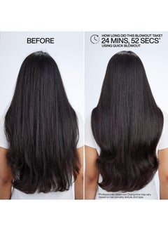 REDKEN Redken Quick Blowout Heat Protectant Spray | Smooths & Adds Shine | Lightweight Blowdry Styling Primer & Heat Protection for Blowouts | For All Hair Types  - Image 3