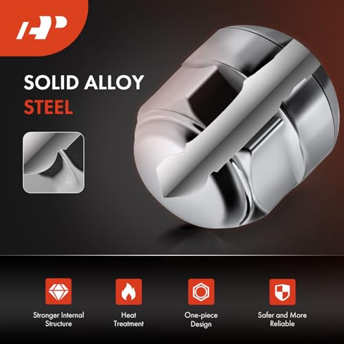 A-Premium M14-1.50 Wheel Lug Nuts Compatible with Honda Odyssey Passport Pilot Acura MDX RLX TL ZDX 5-PC Set - Image 4