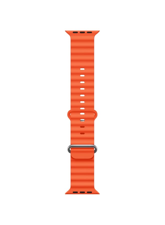 HUAWUAN Ocean Band Compatiable with Apple Watch Ultra 2 Band 49mm 45mm 44mm 42mm for Men Women, Sport Band Adjustable Silicone Strap With Buckle for iWatch Ultra 2 Series 9 8 7 6 5 4 3 SE 1