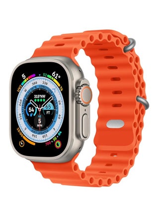HUAWUAN Ocean Band Compatiable with Apple Watch Ultra 2 Band 49mm 45mm 44mm 42mm for Men Women, Sport Band Adjustable Silicone Strap With Buckle for iWatch Ultra 2 Series 9 8 7 6 5 4 3 SE 1 - pzsku/Z09766A4C30E33F49C2E1Z/45/_/1731718762/bd8f32fc-bc85-4cb2-b7ea-87f01ad500ee