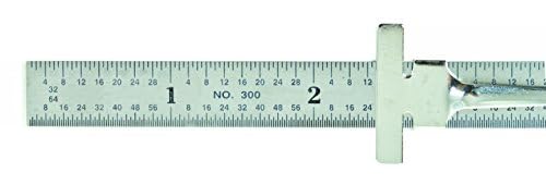 General Tools General Tools 300/1 6-Inch Flex Precision Stainless Steel Ruler, Chrome  - Image 4