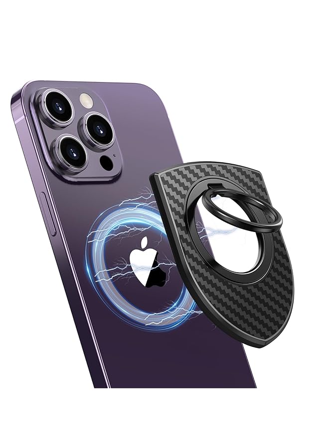 Excefore Double Sided Magnetic Phone Grip For Magsafe Magnetic Phone Ring For Magsafe Ring Holder Compatible With Iphone Ipad Smartphone And Magnetic Car Mount - Image 1