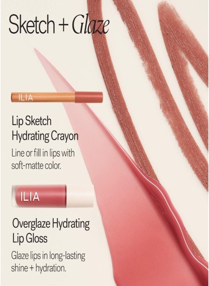 ILIA Overglaze Hydrating Lip Gloss 5ml – 24-Hour Moisture & High-Shine Gloss Slip - Image 5