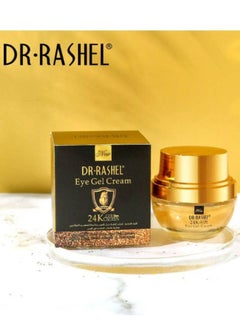 RASHELL 24K Gold Collagen Youthful Reviving Eye Gel Cream Clear 20ml  - Image 2