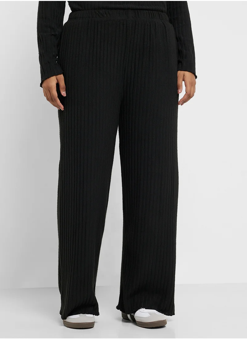 Ginger Plus Loungewear Ribbed Coord Set