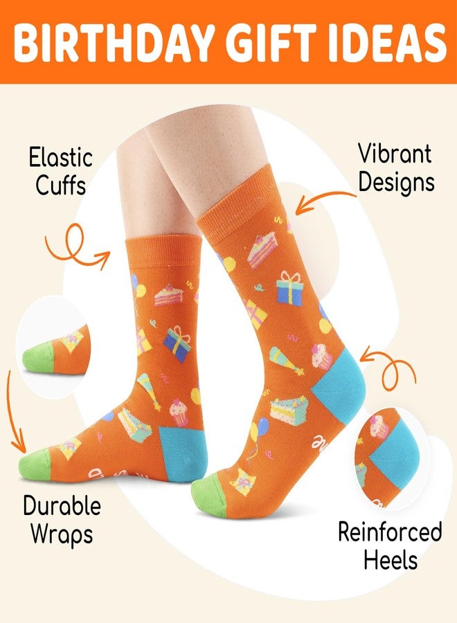 Zmart 26th Birthday Gifts Ideas - Socks for 26 Year Olds, 26th Birthday Socks for Men Women - Image 3
