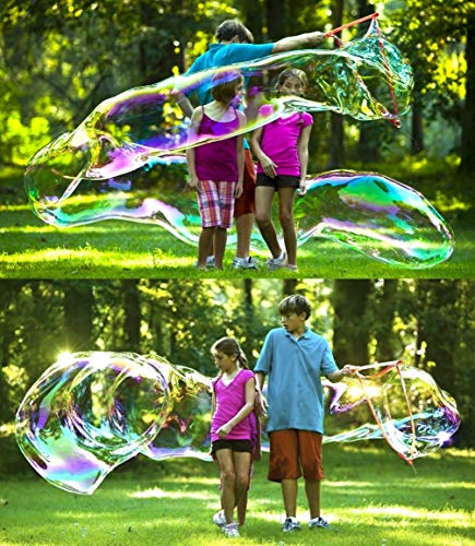 BUBBLE-THING BUBBLETHING Big Bubbles Wand and Book Easy for Kids Ages 6 to 96 Bubbles Really Big See Our Videos - Image 5