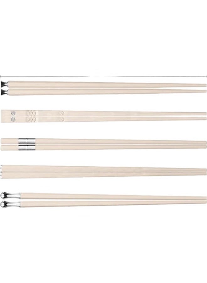 Dipple High-Quality Alloy Chopsticks, Family Antibacterial, Anti-Mold, Heat-Resistant Tableware, Specially Designed For Home Use - Image 2