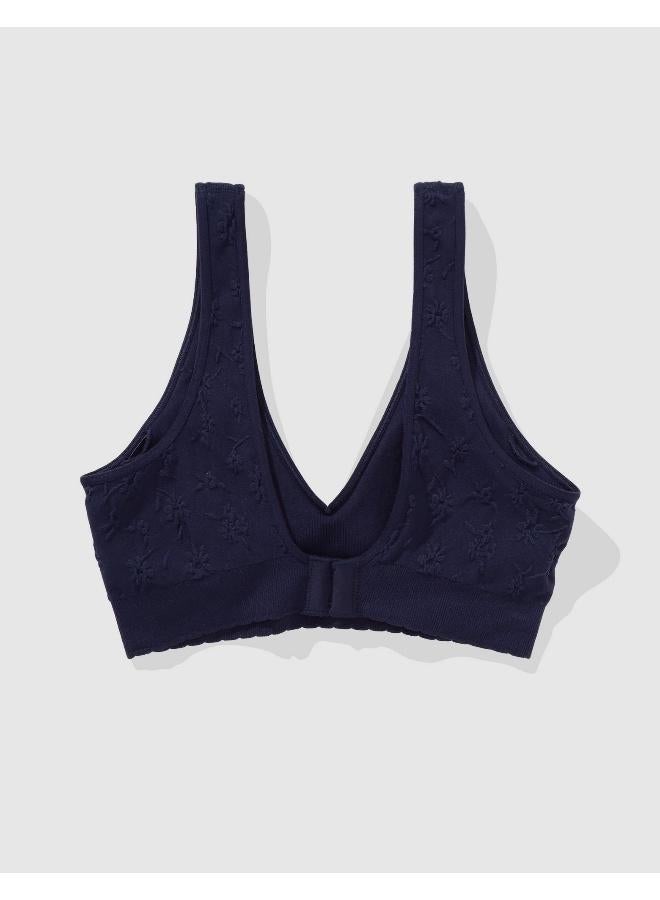 Aerie Superchill Seamless Padded Triangle Bralette - Image 2