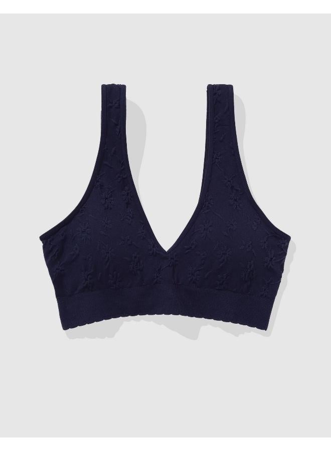 Aerie Superchill Seamless Padded Triangle Bralette - Image 3