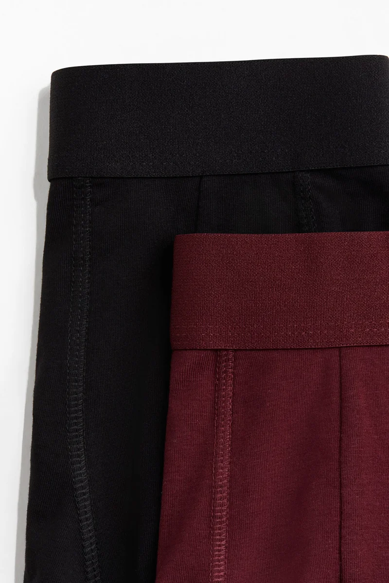 H&M 5-pack cotton mid trunks